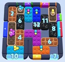Color Block Jam 1222 / 2106. bölüm: tahtanın ekran görüntüsü