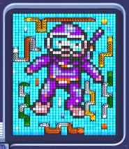 Pixel Flow level 1560: screenshot of the board
