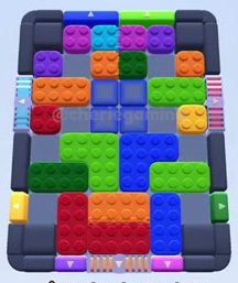 Color Block Jam level 188 / 1026: screenshot of the board