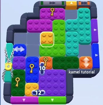 Color Block Jam level 674 / 1646: screenshot of the board