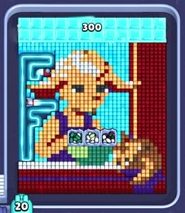 Pixel Flow fase 1770: print do tabuleiro