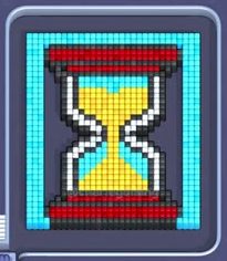 Pixel Flow Level 83: Screenshot des Spielfelds