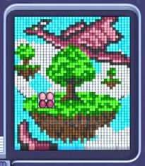 Pixel Flow level 797: screenshot of the board