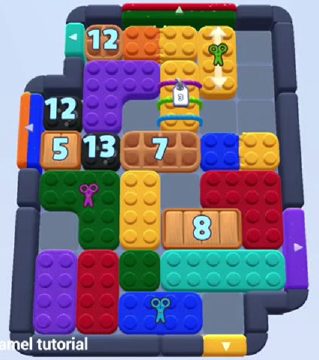 Color Block Jam 레벨 1556 / 1553 / 1555 / 1560: 보드 스크린샷