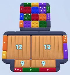 Color Block Jam bölümü: tahtanın ekran görüntüsü