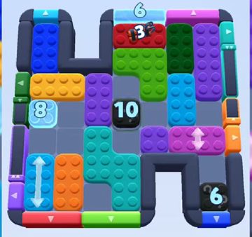 Color Block Jam 880 / 1783. bölüm: tahtanın ekran görüntüsü