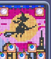 Pixel Flow уровень 482: скриншот поля