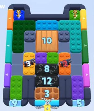 Color Block Jam 1066 / 1969. bölüm: tahtanın ekran görüntüsü