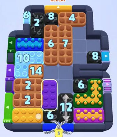 Color Block Jam 1507 / 1509 / 2419. bölüm: tahtanın ekran görüntüsü