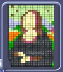 Pixel Flow уровень 185: скриншот поля