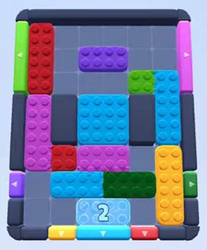 Color Block Jam nivel 94 / 882 / 1488: captura del tablero
