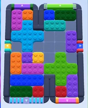 Color Block Jam level 425 / 819 / 1319: screenshot of the board