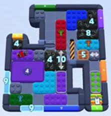 Color Block Jam bölümü: tahtanın ekran görüntüsü