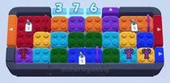 Color Block Jam 145. bölüm: tahtanın ekran görüntüsü