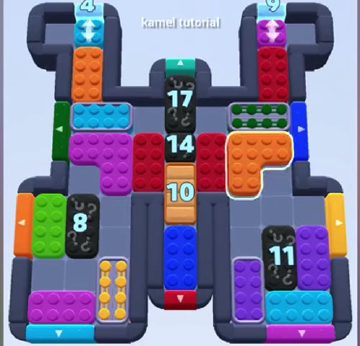 Color Block Jam level 865 / 1763: screenshot of the board
