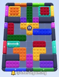 Color Block Jam bölümü: tahtanın ekran görüntüsü