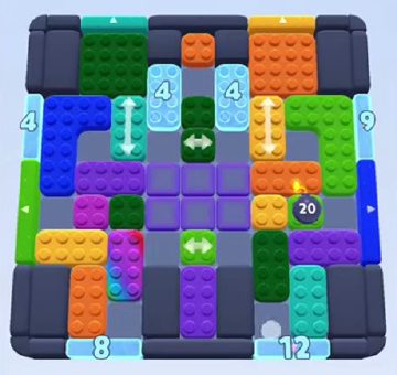 Color Block Jam 226 / 614 / 1064. bölüm: tahtanın ekran görüntüsü