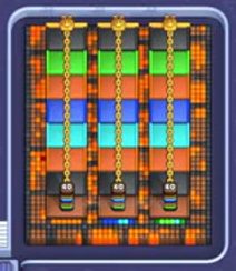 Pixel Flow level 1400: screenshot of the board