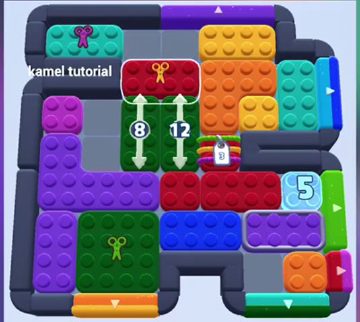 Color Block Jam Level 1515 / 1518 / 1521 / 1524 / 1529: Screenshot des Spielfelds