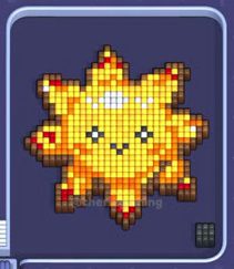 Pixel Flow level 1211: screenshot of the board