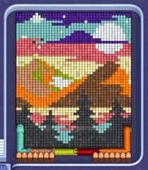 Pixel Flow 레벨 1165: 보드 스크린샷