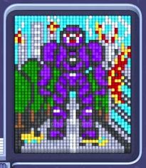 Pixel Flow level 873: screenshot of the board