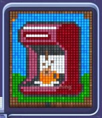 Pixel Flow level 884: screenshot of the board
