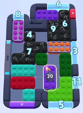 Color Block Jam 1196 / 1158 / 2100. bölüm: tahtanın ekran görüntüsü