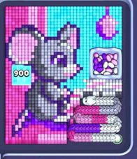 Pixel Flow level 1315: screenshot of the board