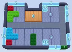 Color Block Jam 235. bölüm: tahtanın ekran görüntüsü
