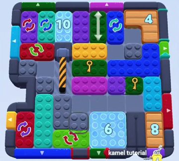 Color Block Jam 1343 / 1345 / 1346. bölüm: tahtanın ekran görüntüsü