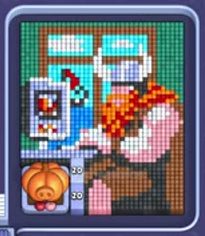 Pixel Flow level 980: screenshot of the board