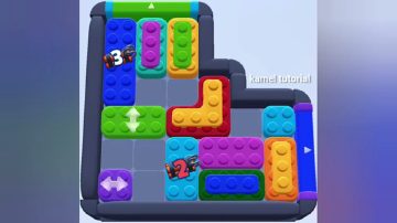 Color Block Jam 820. bölüm: tahtanın ekran görüntüsü