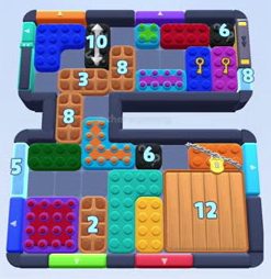 Color Block Jam 1414 / 1424 / 2333. bölüm: tahtanın ekran görüntüsü