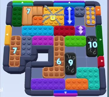 Color Block Jam nivel 940 / 938 / 1853: captura del tablero