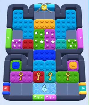 Color Block Jam 522 / 933 / 1201 / 1206. bölüm: tahtanın ekran görüntüsü