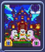 Pixel Flow level 1829: screenshot of the board