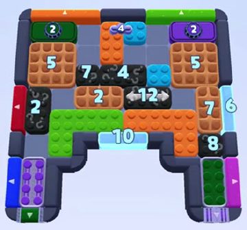 Color Block Jam 레벨 1430 / 1436 / 2339: 보드 스크린샷