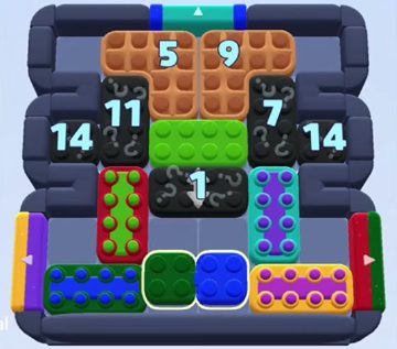 Color Block Jam 1070 / 1990. bölüm: tahtanın ekran görüntüsü