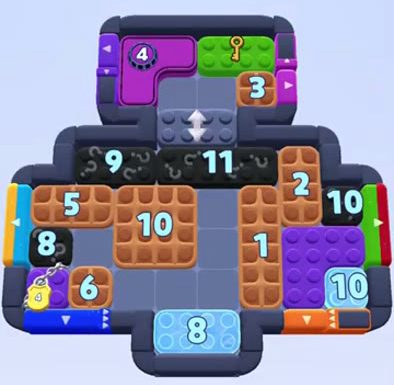 Color Block Jam 1429 / 1431 / 1438 / 2347. bölüm: tahtanın ekran görüntüsü