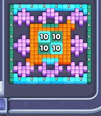 Pixel Flow Level 30: Screenshot des Spielfelds
