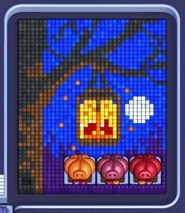 Pixel Flow fase 1710: print do tabuleiro