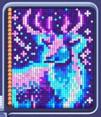 Pixel Flow level 799: screenshot of the board