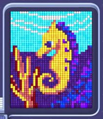 Pixel Flow level 1252: screenshot of the board