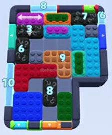 Color Block Jam 1195 / 2098. bölüm: tahtanın ekran görüntüsü