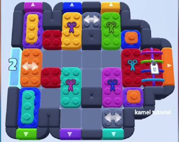 Color Block Jam 1399. bölüm: tahtanın ekran görüntüsü