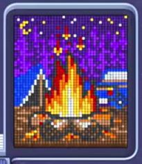 Pixel Flow level 784: screenshot of the board