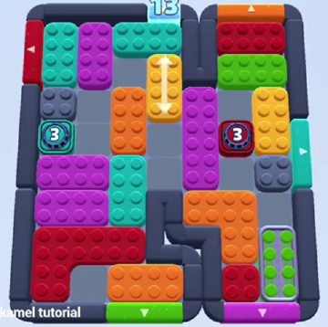 Color Block Jam nivel 1545 / 1548 / 1551 / 1553 / 1558: captura del tablero