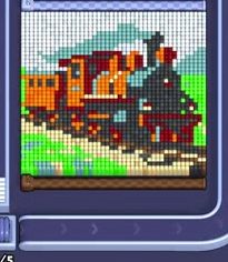 Pixel Flow level 943: screenshot of the board