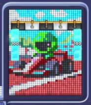 Pixel Flow level 1587: screenshot of the board
